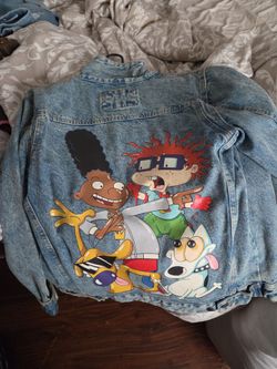 Rugrats Graphic Denim Jean Jacket