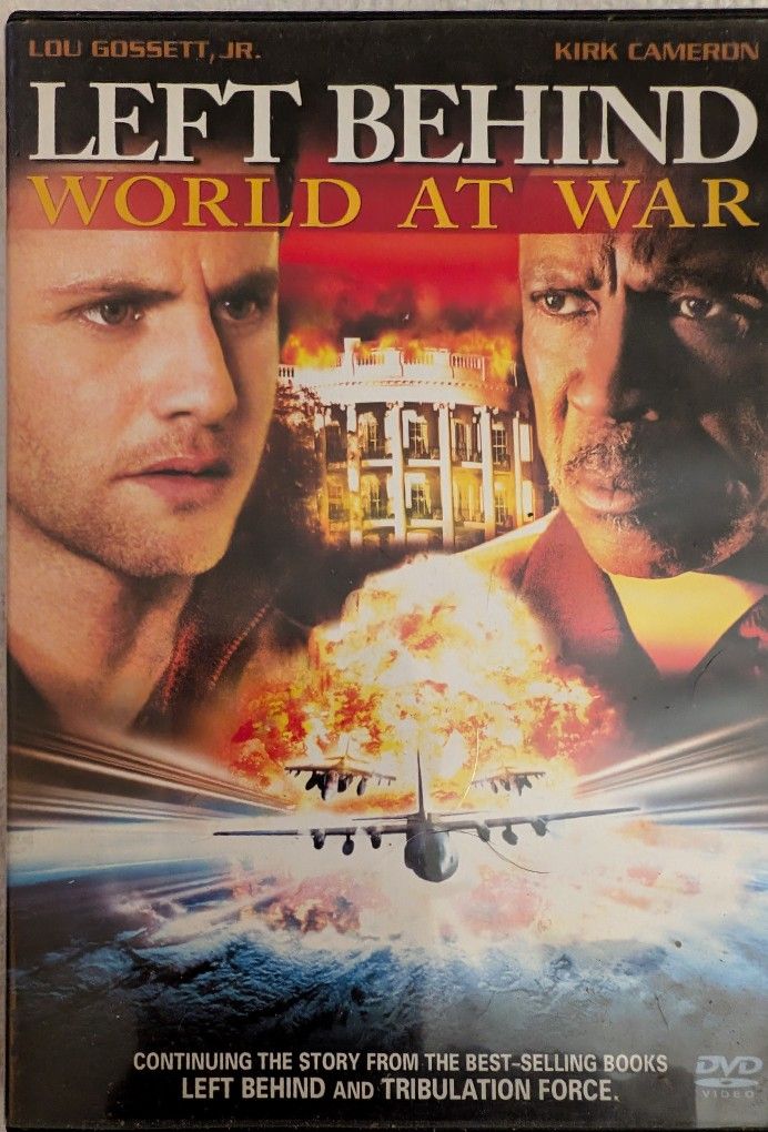 Left Behind World At War - Video DVD (Mint) Movie. Revelation, War Tribulation WWIII 95 Min PG13 On Sony. Pickup Saves $3 East Or West
