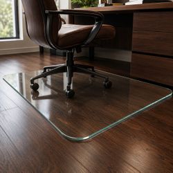 Tempered Glass Chair Mat – Only $19.99