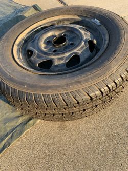 Like new tire and wheel