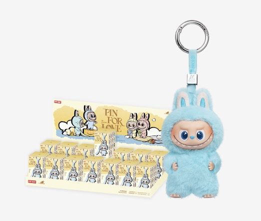 PIN FOR LOVE Vinyl Plush Pendant (A-M) and (N-Z) **SEE DESCRIPTION**