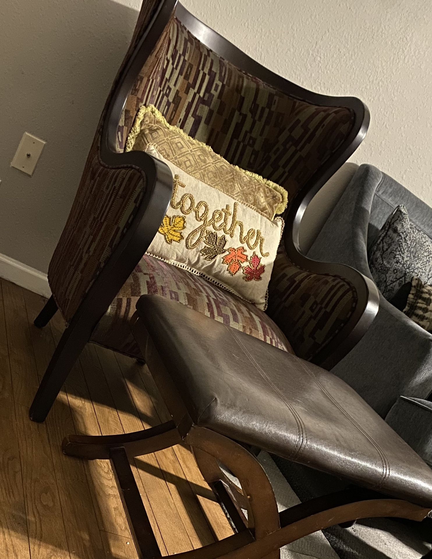 Accent Chair & Stool