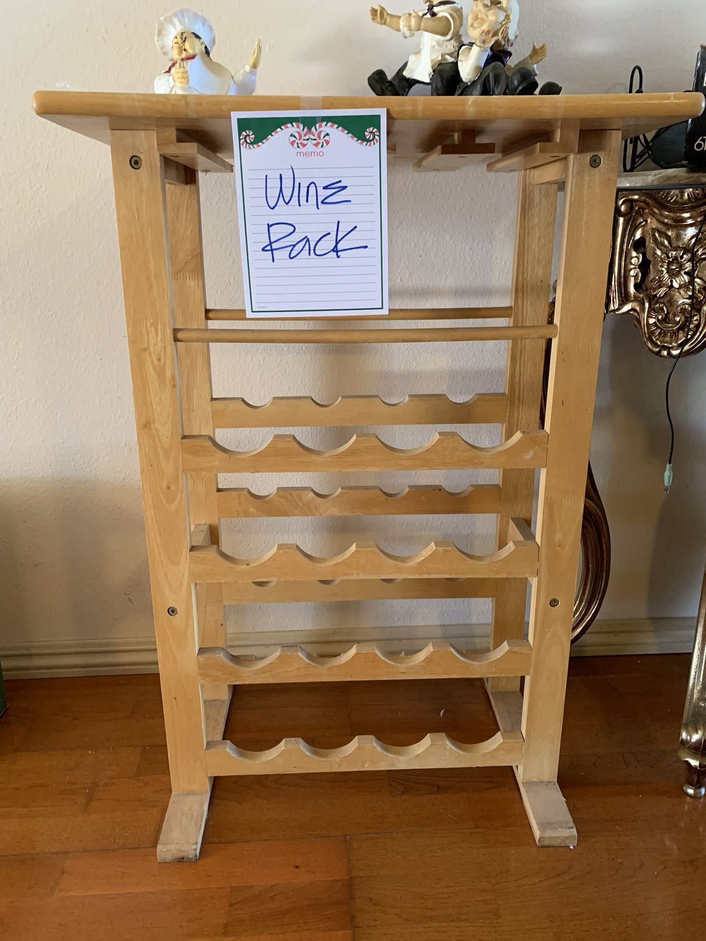 Wood Wine Rack