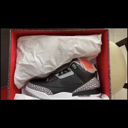 Nike Air Jordan Black Cement 3s