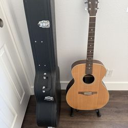 Eastman AC222 Acoustic Guitar With Case & Stand