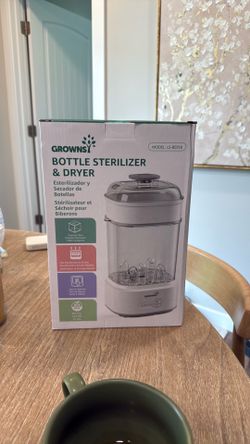 Brand new Grownsy bottle sterilizer and dryer