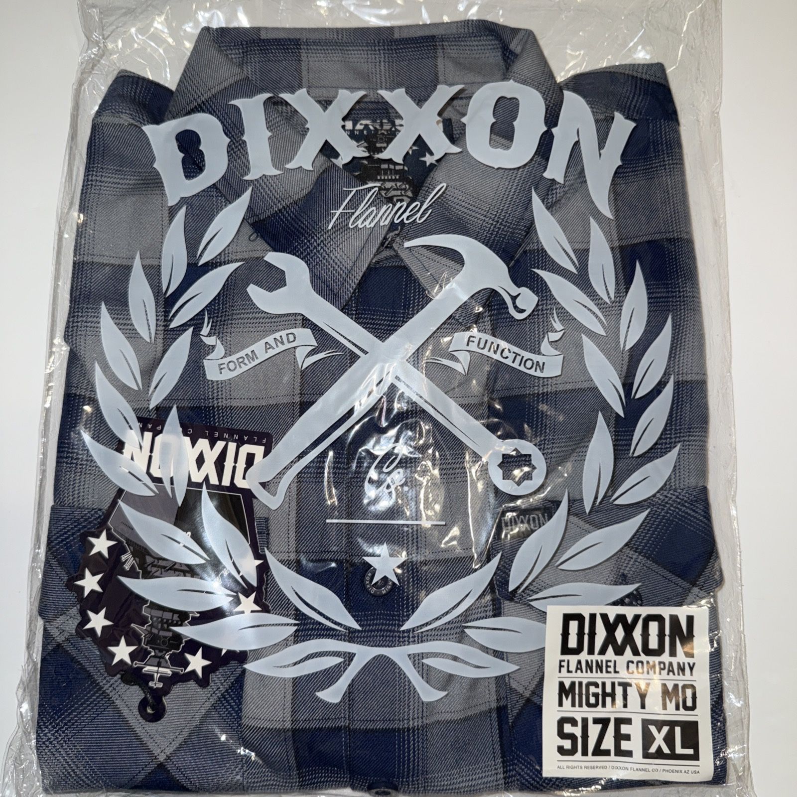 Dixxon Flannel “Mighty Mo” Men’s Size XL New In Bag