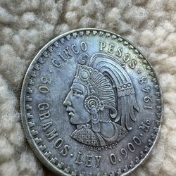 Silver Mexico Coin