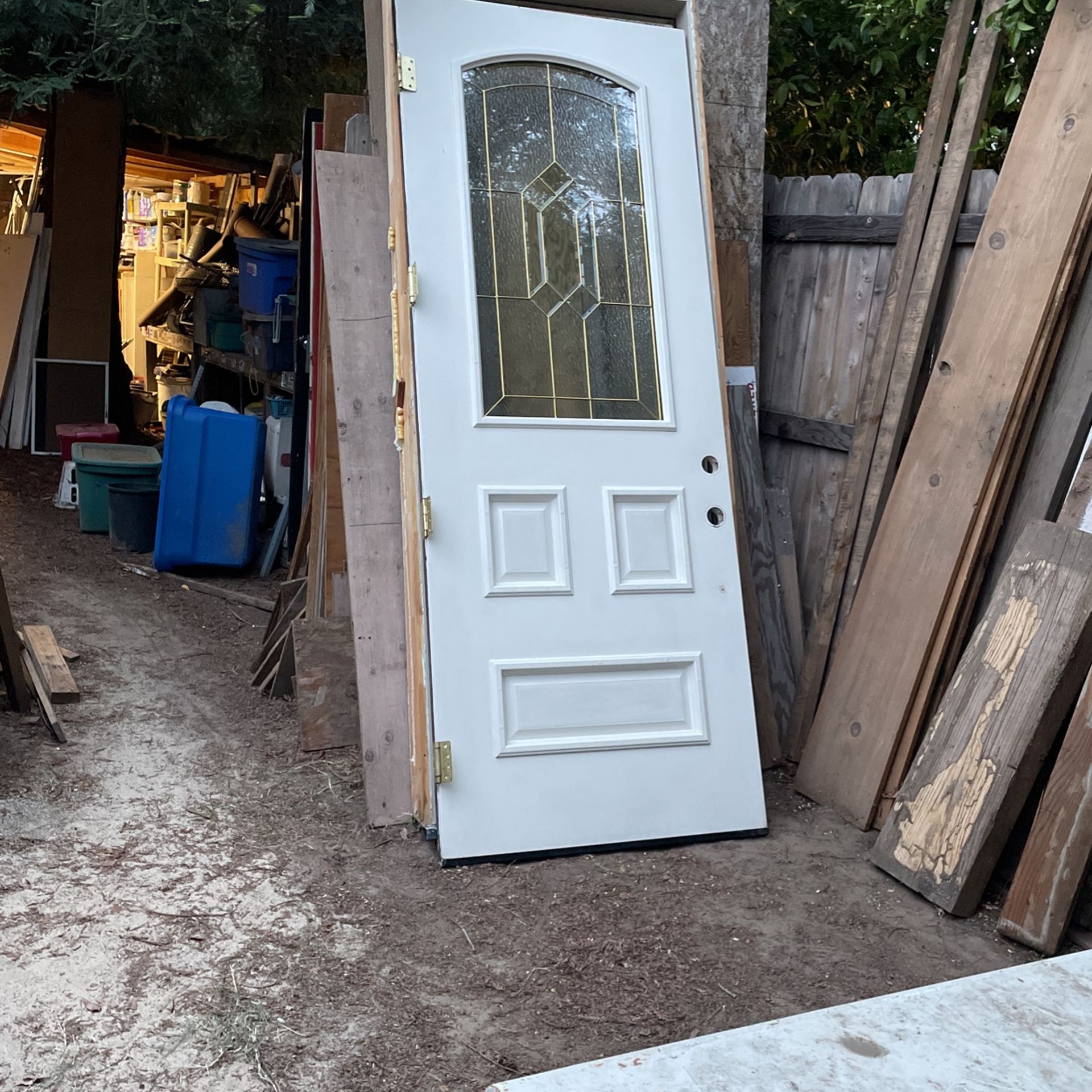 36” x 96” entry door
