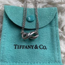 Genuine Tiffany’s Infinity pendant/necklace 