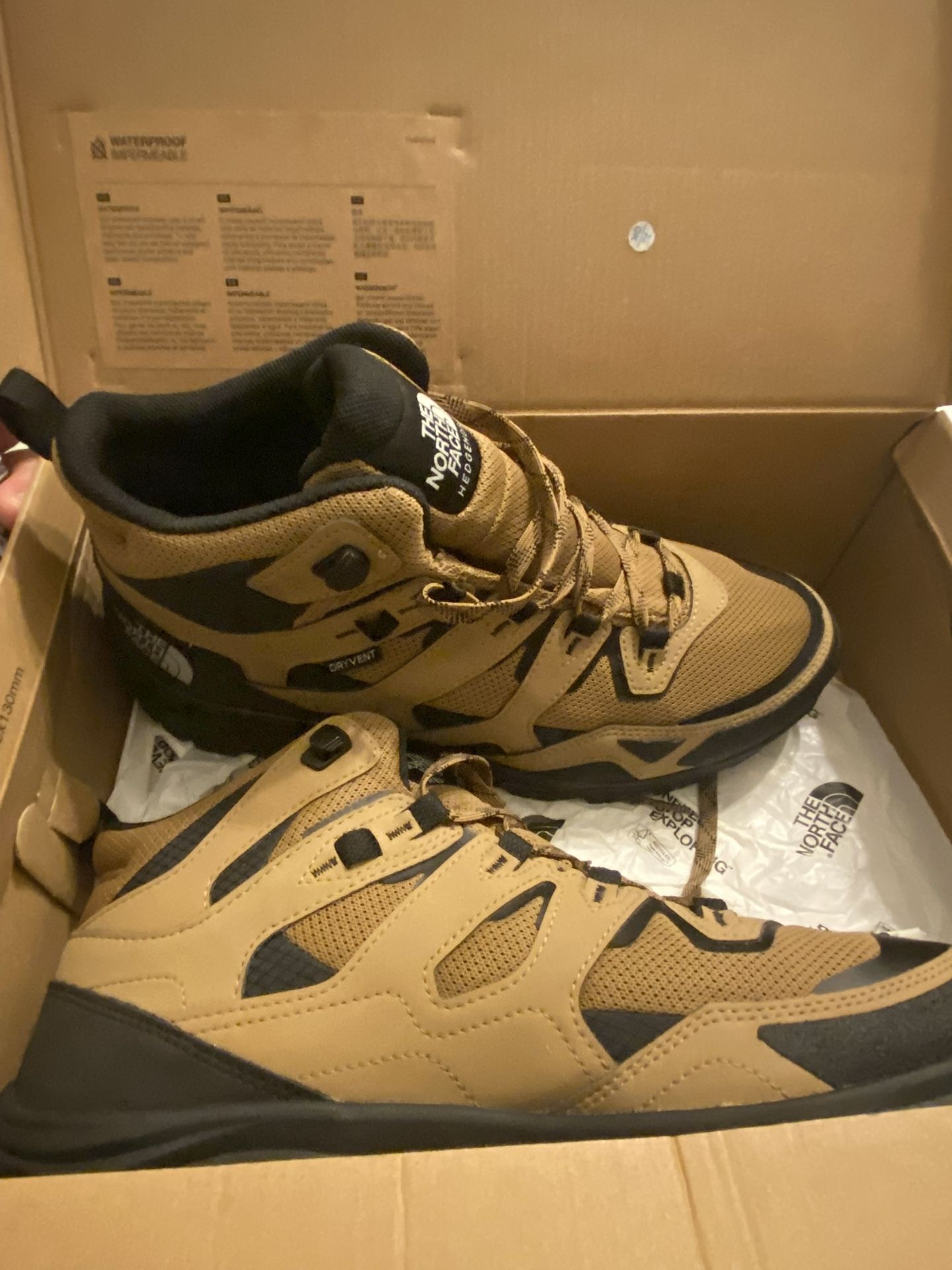 NIB North Face Men’s Hiking boots