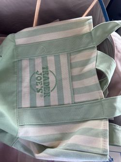 Mini striped trader joes bags