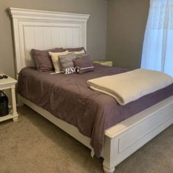 Kanwyn Bedroom Furniture Queen Size Bed, King Size Bed, Dresser, Mirror, Nightstand, Chest, Mattress 