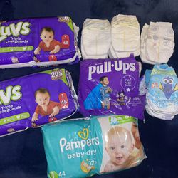 Diapers/pull Ups/ Swimmers 