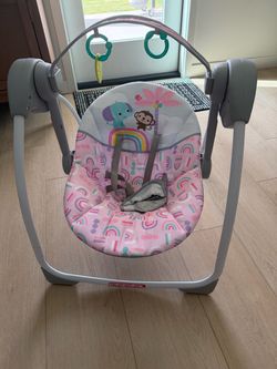 Bright Starts Portable Baby Swing
