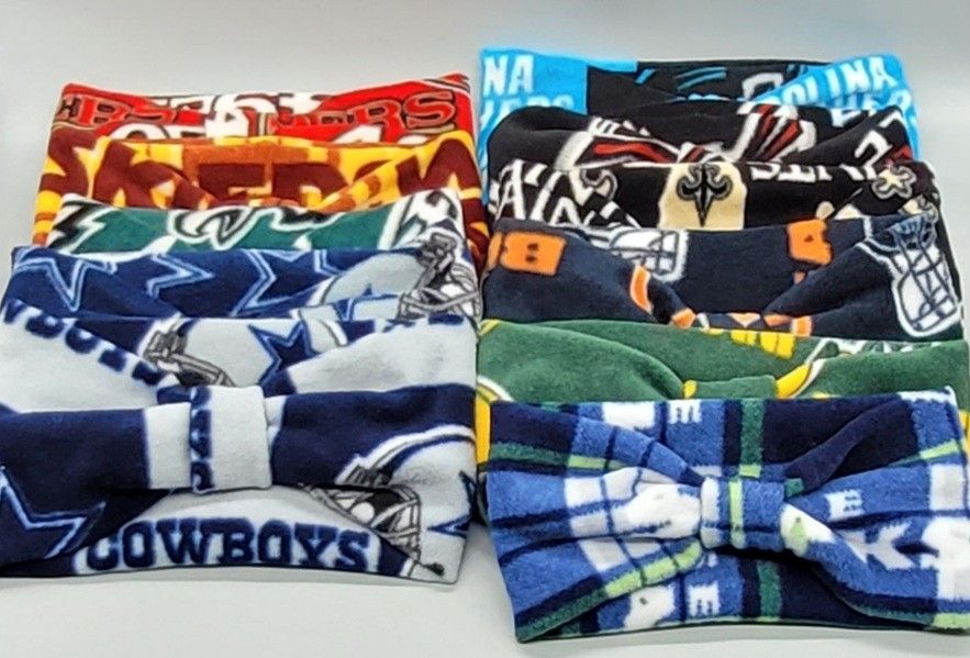 Ladies NFL Fleece Headlands/Ear Warmers