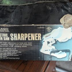 Electric Chain Saw Sharpener 