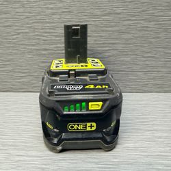 Ryobi ONE+ 18V Lithium+ HP 4Ah Battery P197 Black/Gray