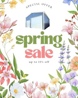 GET THAT BACKYARD ORGANIZED THIS SPRING WITH GARAGES & SHEDS FROM CHAMELEON METALS, WE ALSO DO HOME GYMS, SHE SHEDS, MAN CAVES & BARNS, ALL CUSTOMIZED