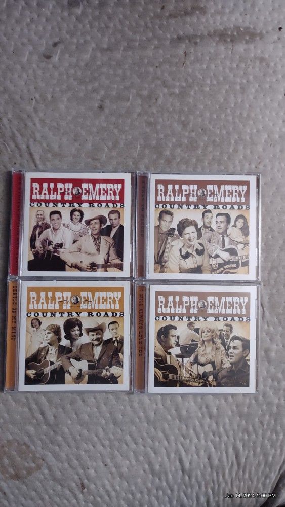 Ralph Emery Country Roads CD's 
