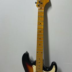 Used Spectrum 2 Tone Sunburnt Solid Body Electric Guitar