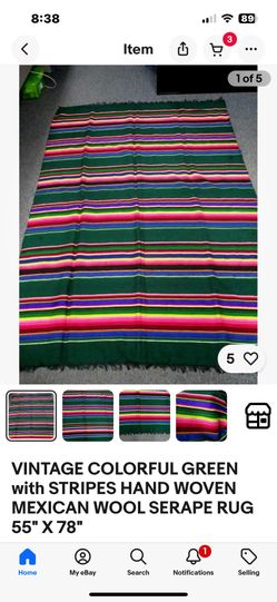 Mexican handmade tapestry two to choose from