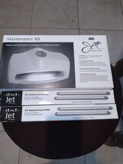 Gel Machine Bulbs and Maintenance Kit