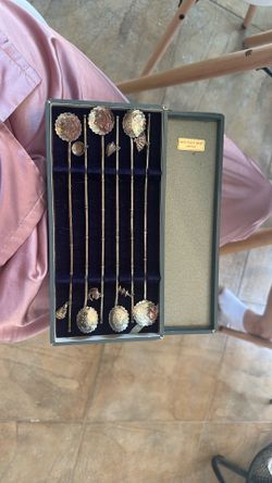 Serling Silver Tea Straws From Japan