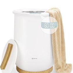 UPGRADED Keenray Extra Large Towel Warmer Bucket 1-Min Fast Heating 20L Capacity