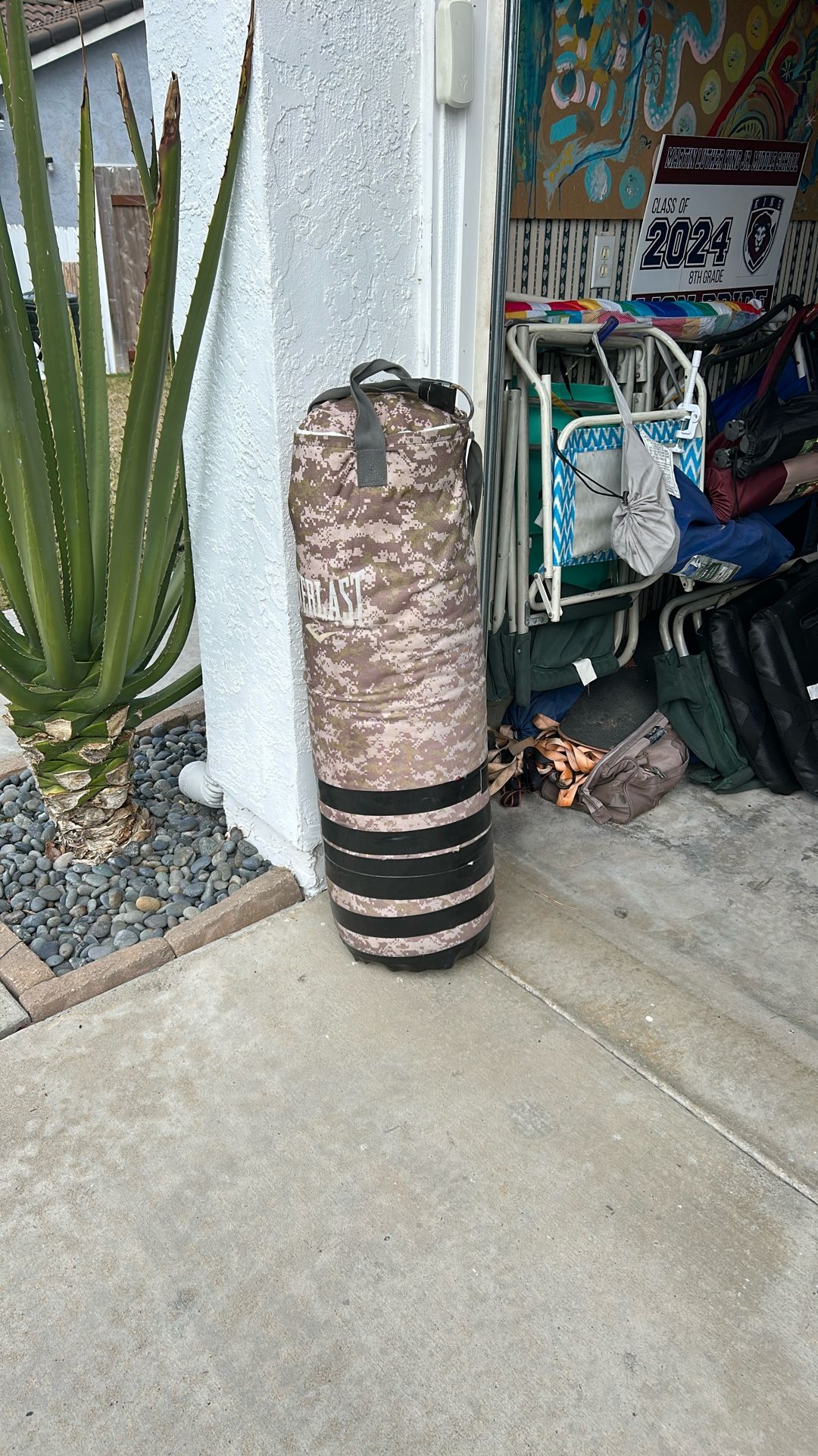 Everlast punching bag