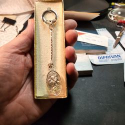Sterling Keychain St Anthony