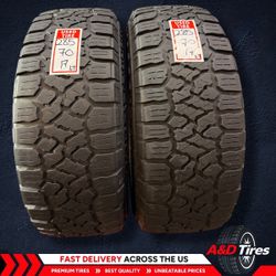2 Like New LT285/70R18 Kenda Cleaver AT