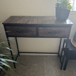 Entryway Console Table With Drawers