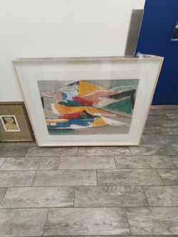 Abstract Bright Colors Painting 