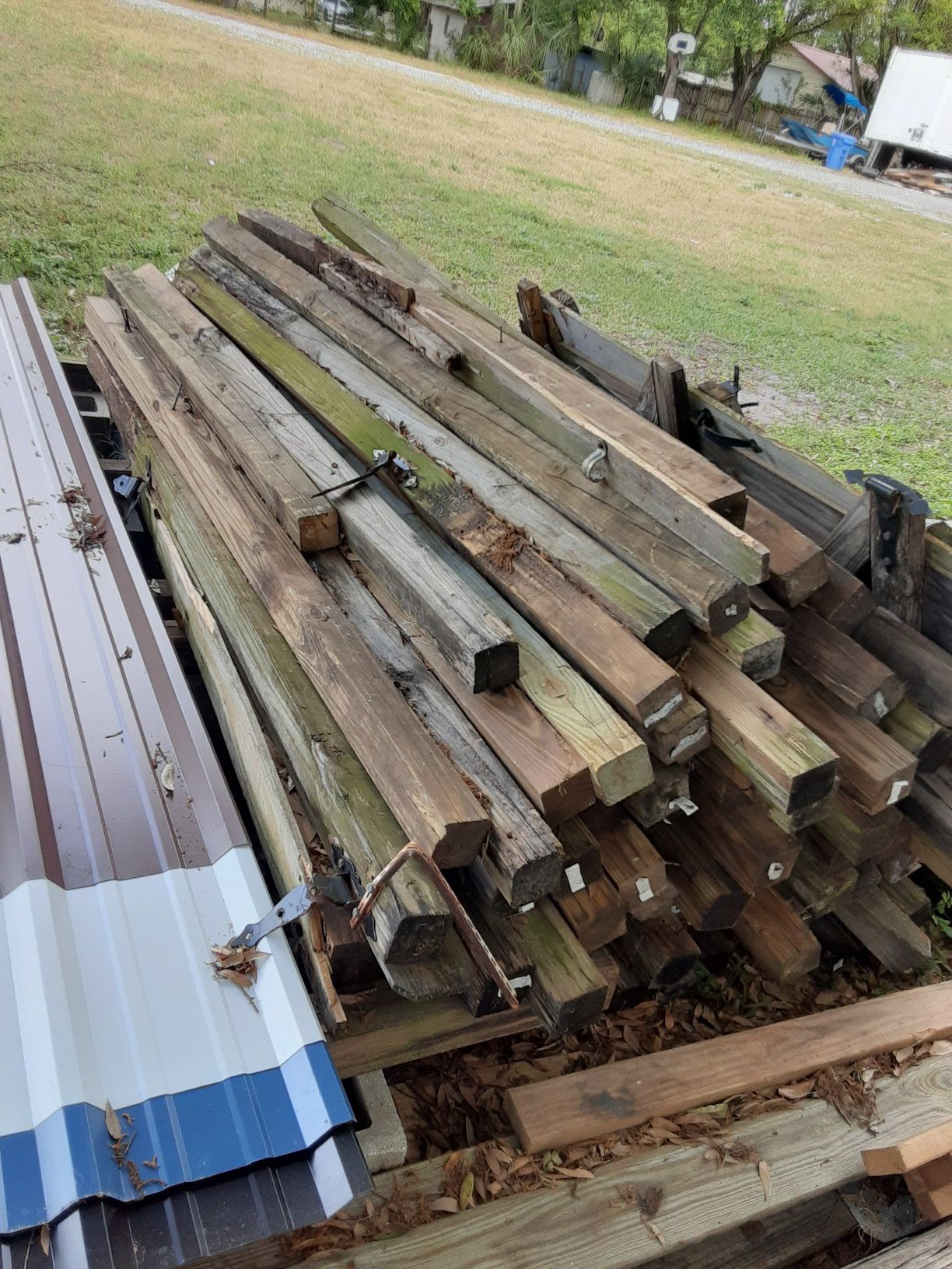 Used 4x4 lumber