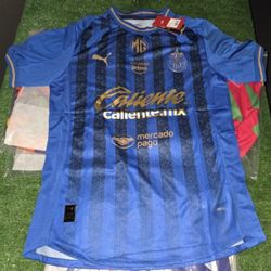 Soccer Chivas Guadalajara new jersey 3rd kid blue  2026 azul terser uniforme el rebaño sagrado  New Jersey  2025-  2026 fan version sizes small to 4xl