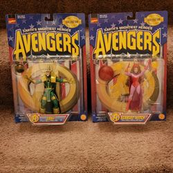 WANDA & LOKI ACTION FIGURES 