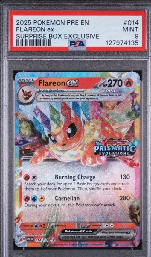 Psa 9's Pokemon Prismatic!!!