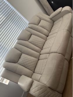 Leather couches