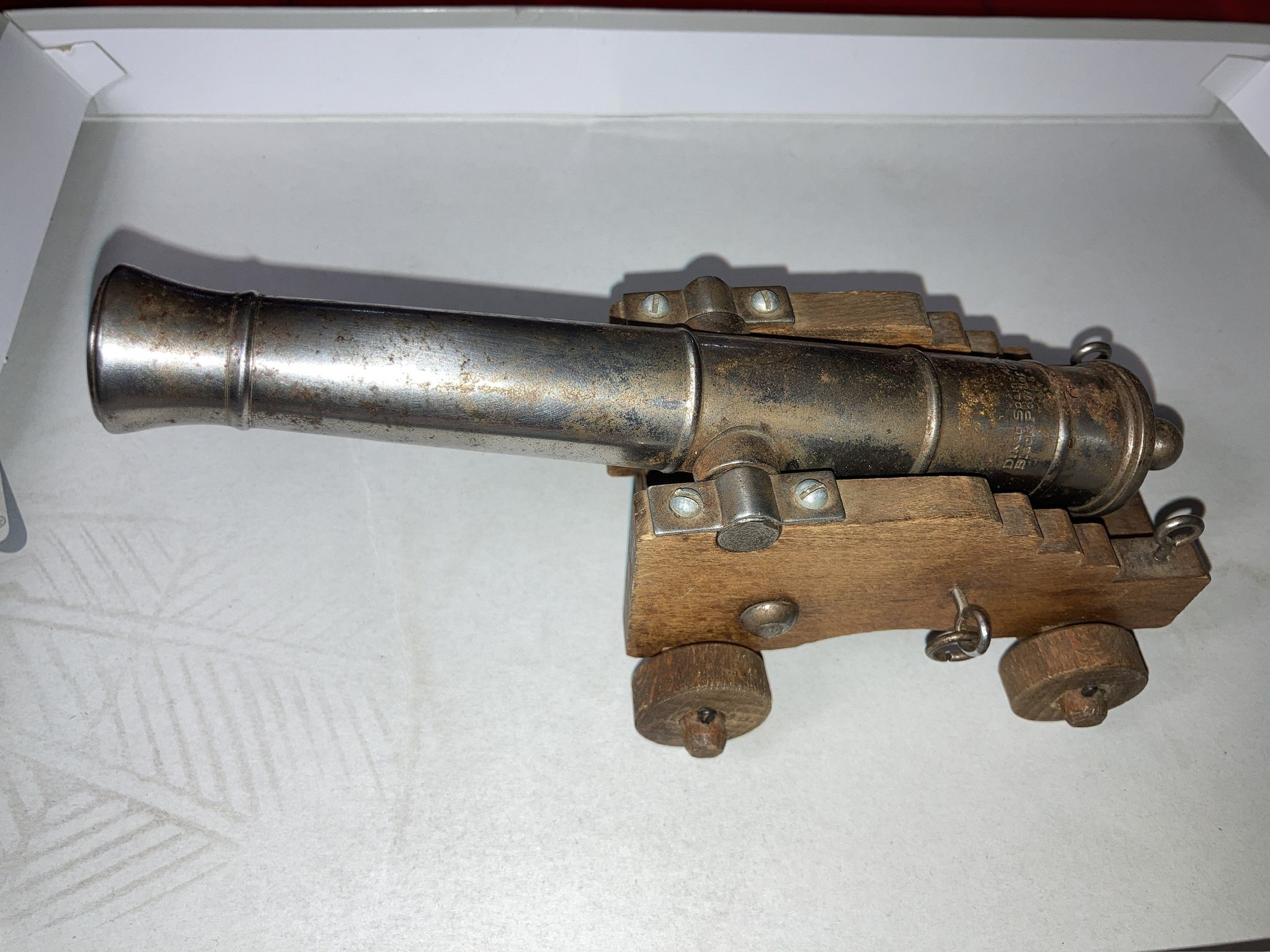Vintage Black Powder Cannon
