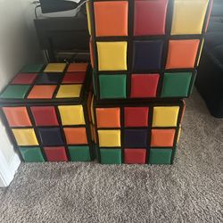 Rubix Cube’s  storage Cubes