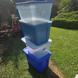 4 storage containers