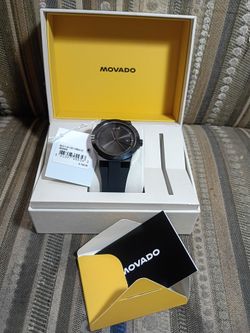 Movado Watch with Box and Tags