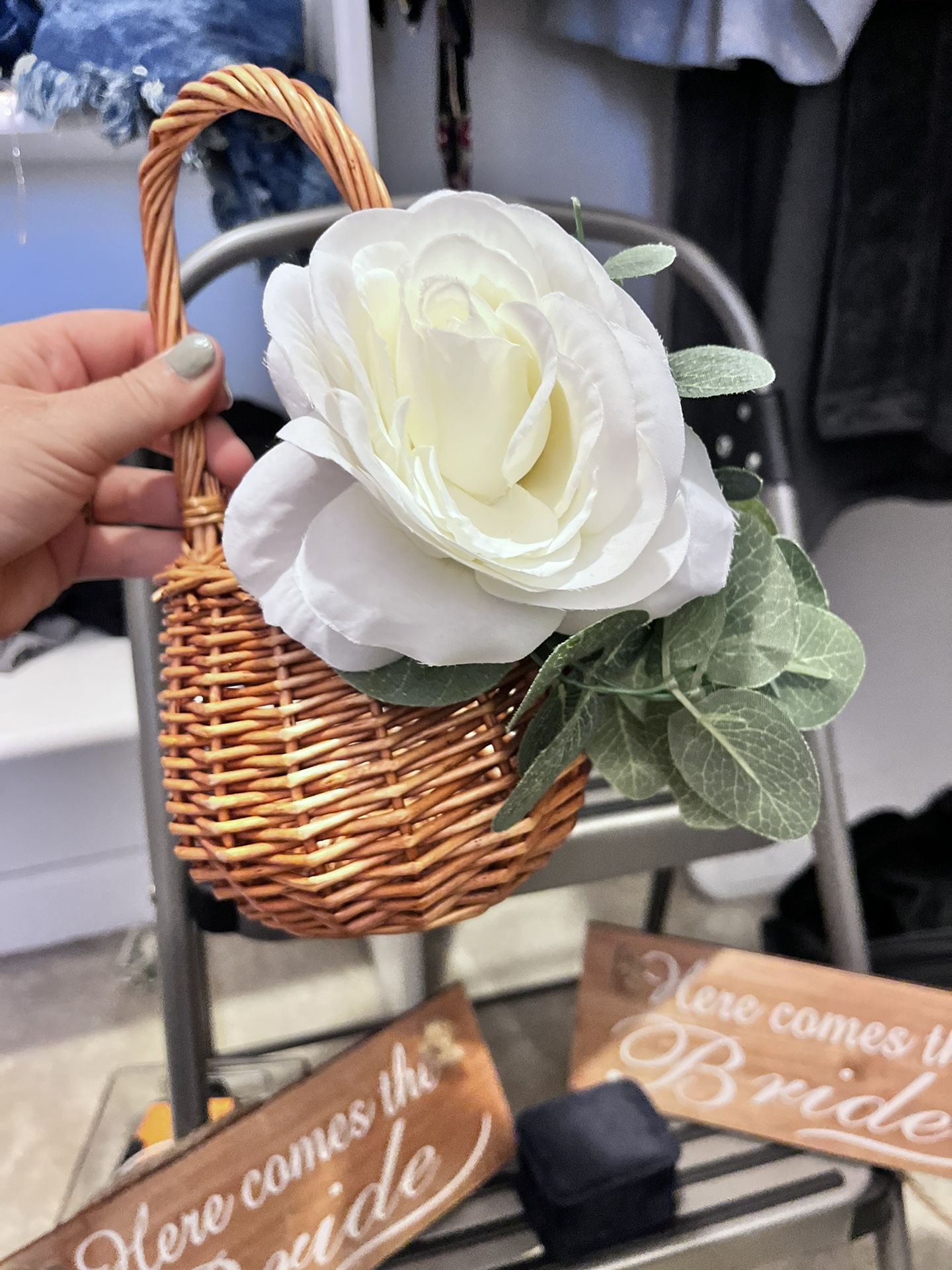 Wedding Flower Girl (1) And Ring barer (2) Accessories