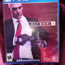 PS4 Hitman 2 Video Game