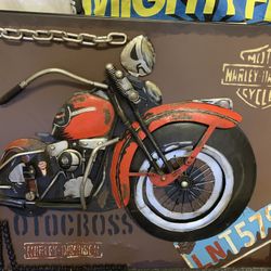 Harley Davidson 3 D Frame New 