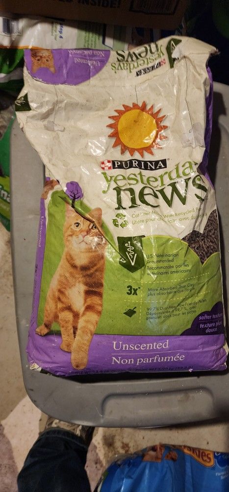 Yesterday's News Cat Litter