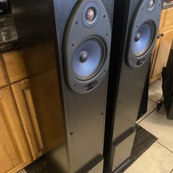 Powered Polk Audio Tower Speakers 
