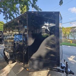 Hook & Line 7 x 14 Enclosed Trailer 7k