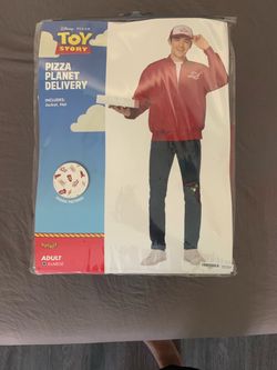 Toy Story Pizza Planet Delivery Costume Adult XL